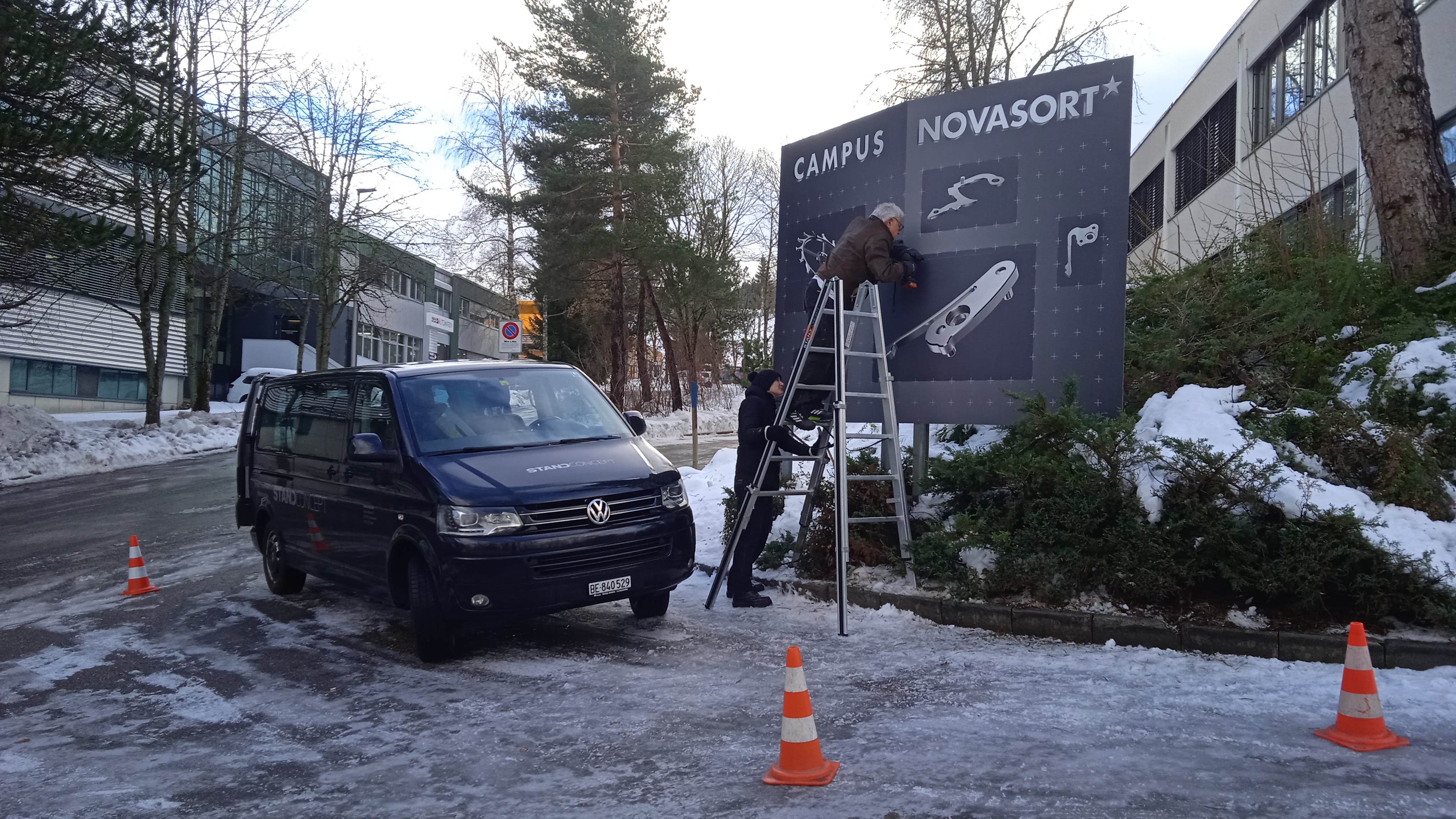 Totem Signaletique