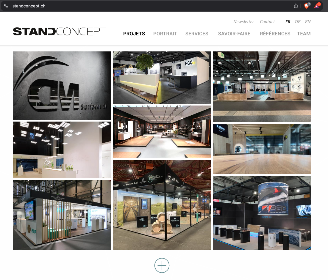 Exhibition Stand – Standconcept Sàrl