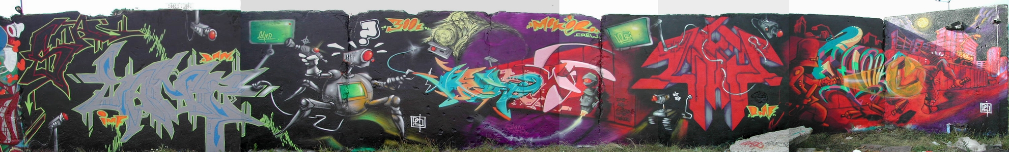 Graffiti ART – Moker Crew